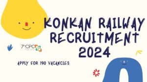 Konkan Railway Recruitment 2024