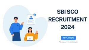 SBI SCO Recruitment 2024