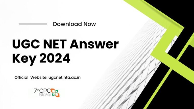 UGC NET Answer Key 2024