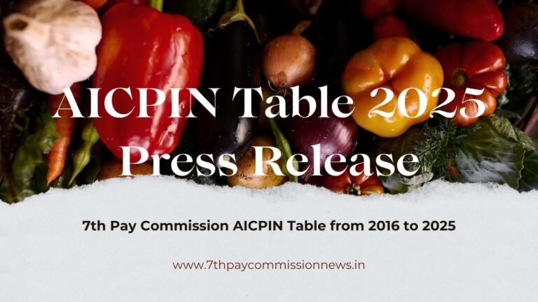 AICPIN Table 2025 Press Release