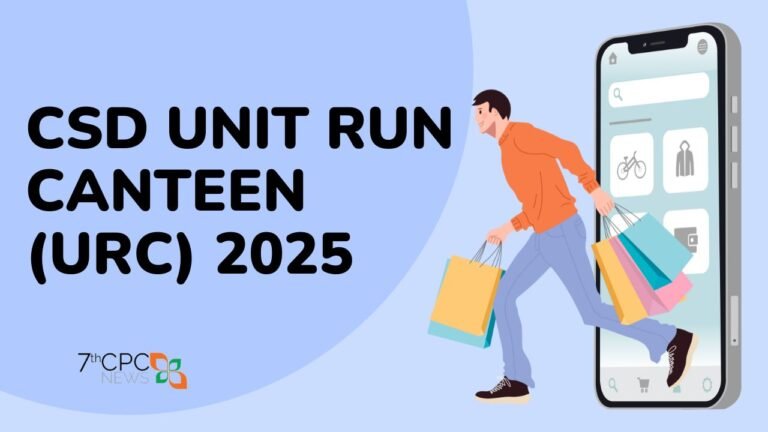 CSD Unit Run Canteen (URC) 2025