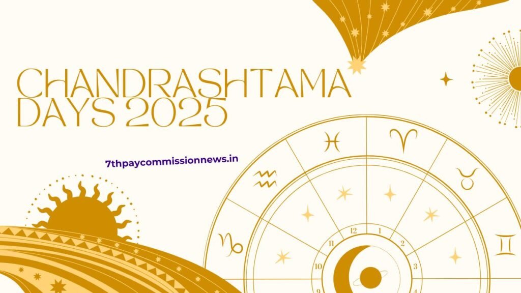 Chandrashtama Days 2025