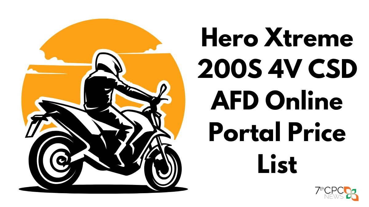 Hero Super Splendor CSD AFD Online Portal Price List