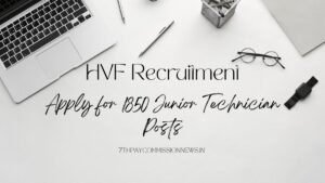 Heavy Vehicles Factory Recruitment