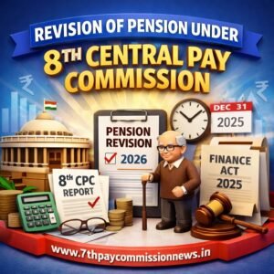 Revision of Pension Under 8th Central Pay Commission 9.2.2026