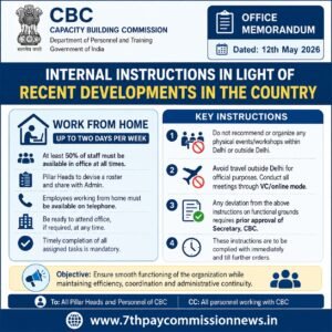 work from home for cg employees in may 2026
